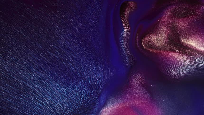 Swirling colors textures and elevations in an abstract topographic