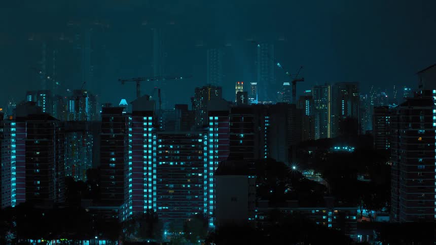 Buildings being developed