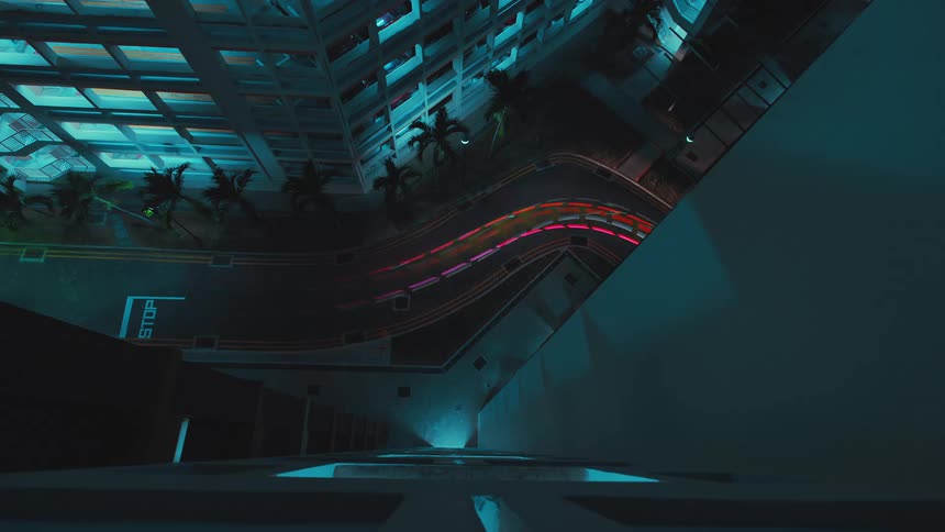 Time lapse of vehicles driving down a street in a city
