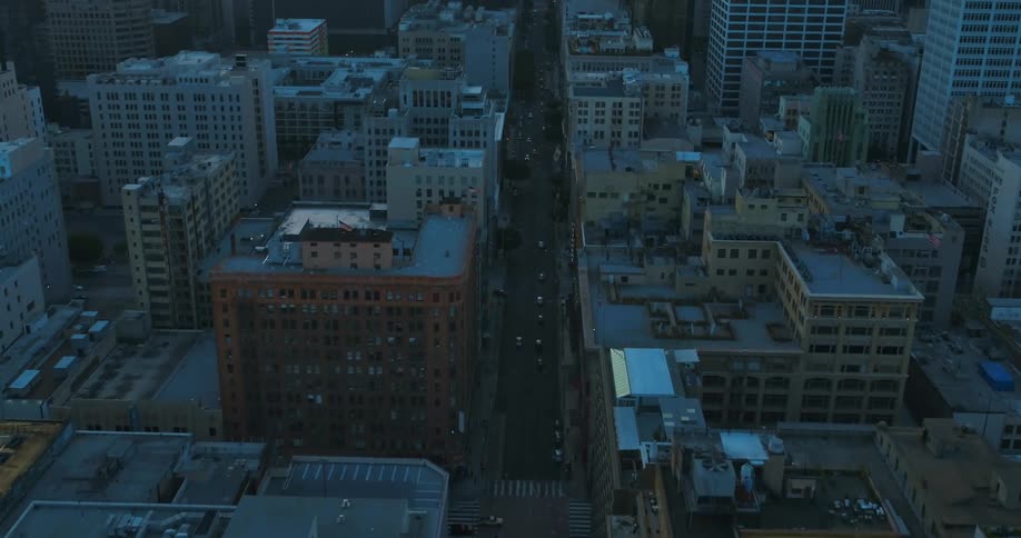 Aerial view of a city