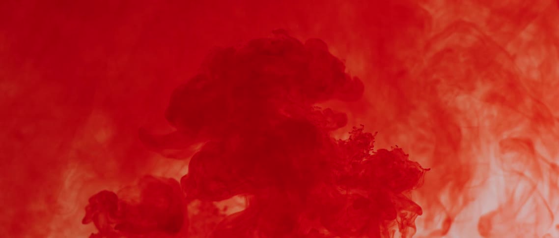 Red black and white colors that look like paint and water