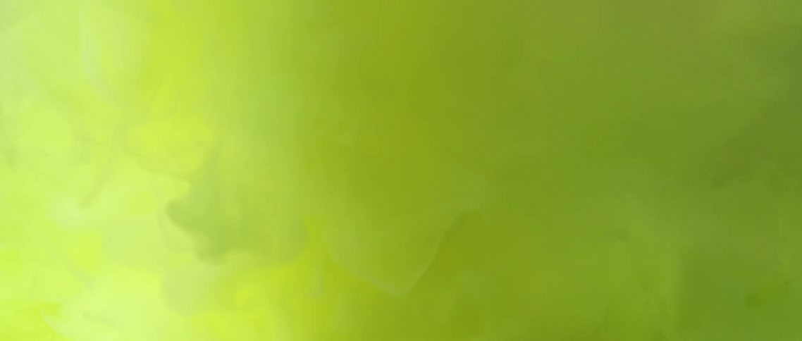 Yellow smoke floats in the air