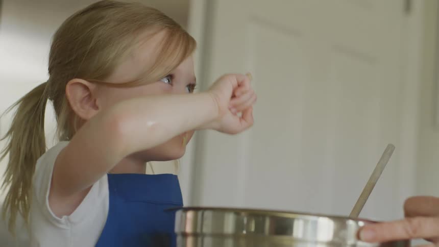 Child waving finger