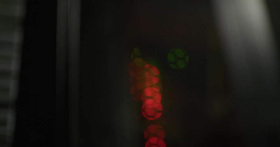 Red and green lights