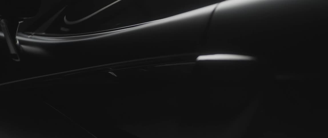 A side view of Mclaren sportscar