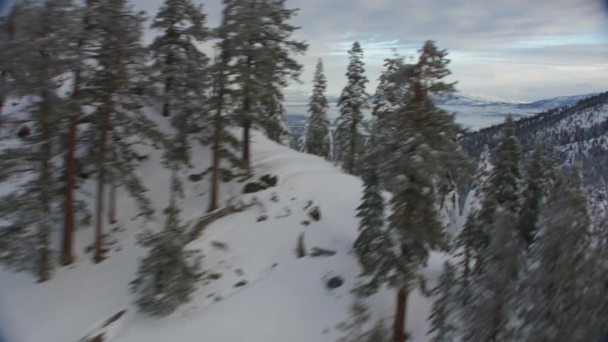 Landscape view of snow