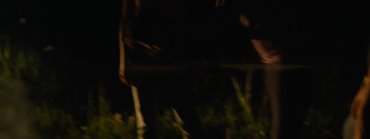 A person throwing a log onto a campfire