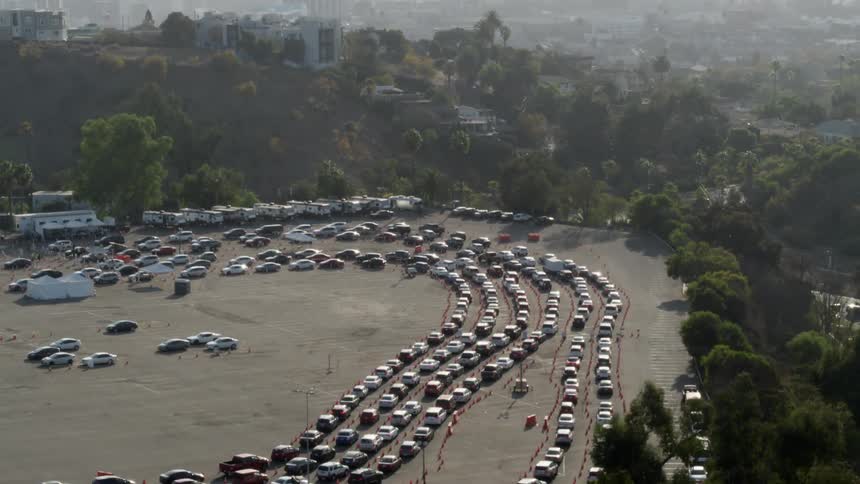 City scape with cars