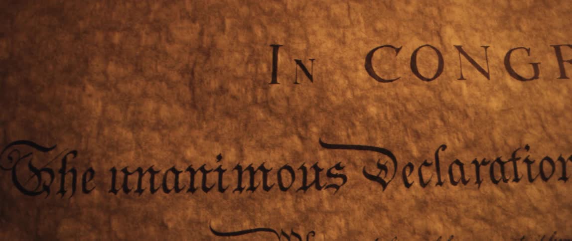 A document is being shown with a flickering light