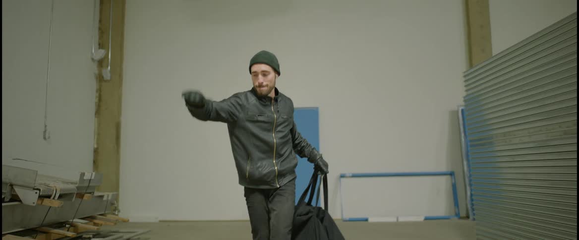 Person dancing in building