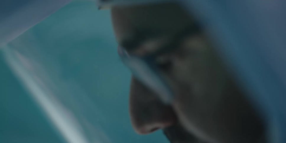 A doctor is performing surgery in a hospital