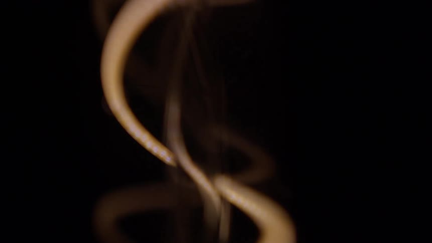Light filament glows and turns off