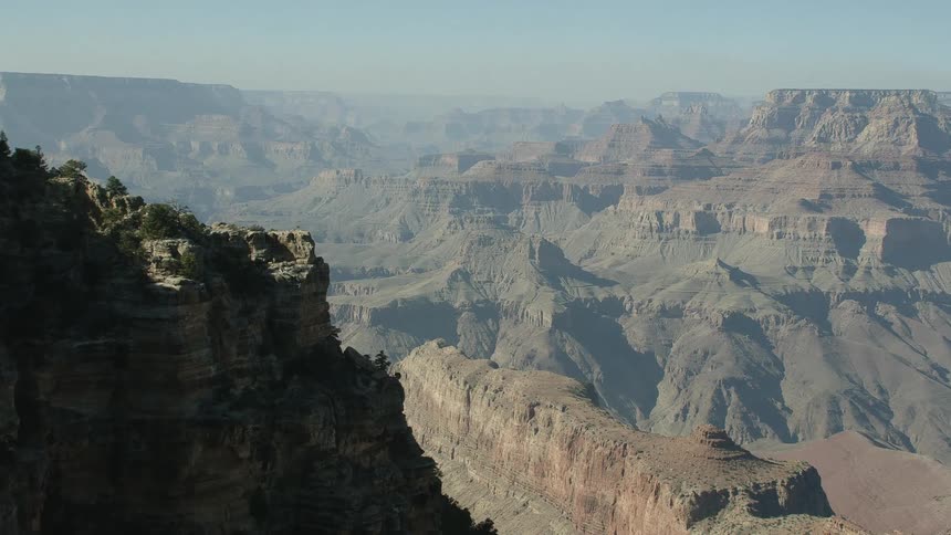 A landscape of rock formations and mesas