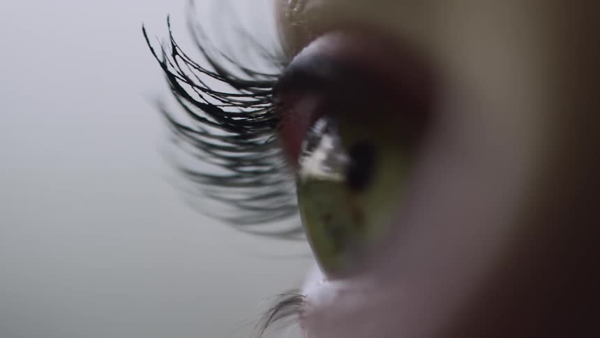 A close up of a persons eye