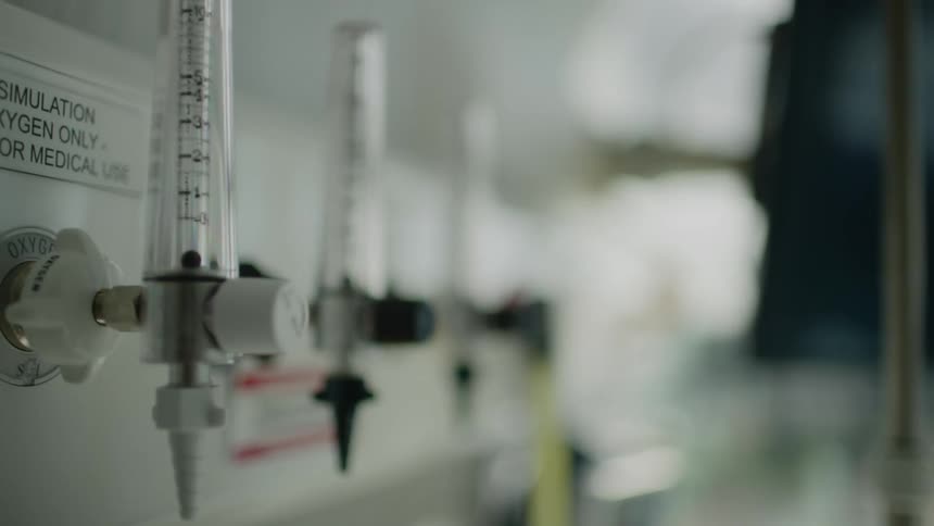 A close up of a lab machine