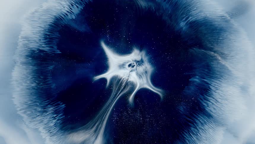 abstract visual phenomenon in the sky like a gate to a galaxy