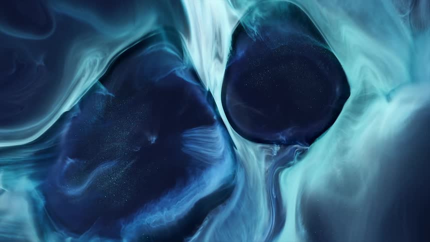 A view of different colors flowing together