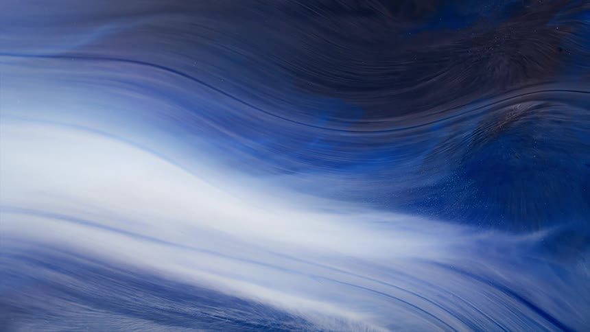 Blue white and black colors that look like sky and clouds