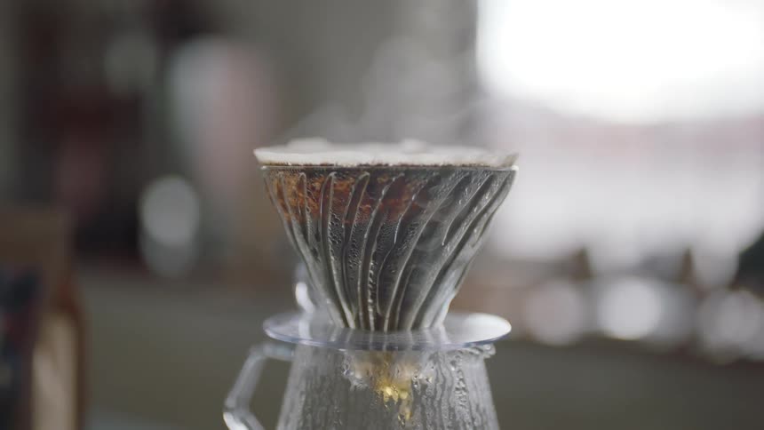 Close up of a coffee machine