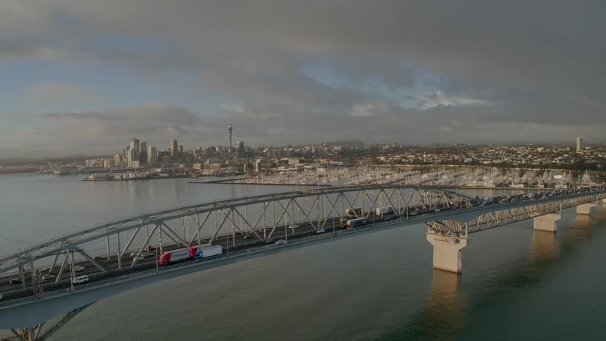 Aerial view of city