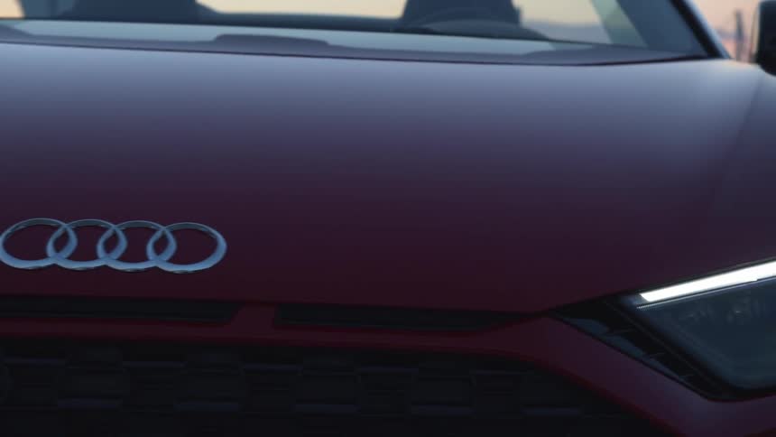 A close up of a front of a car