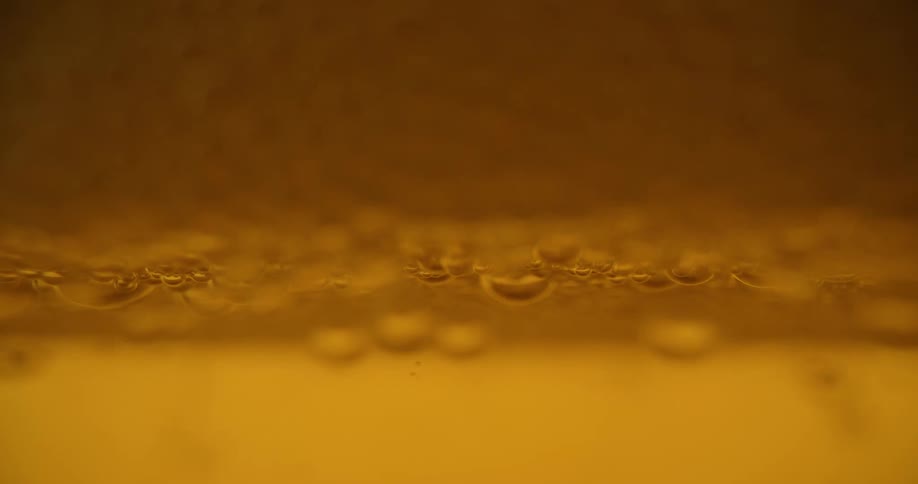 Close up of sparkling beer