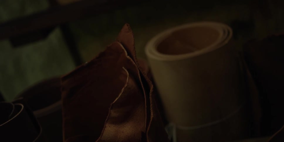 Supplies sit together on a shelf