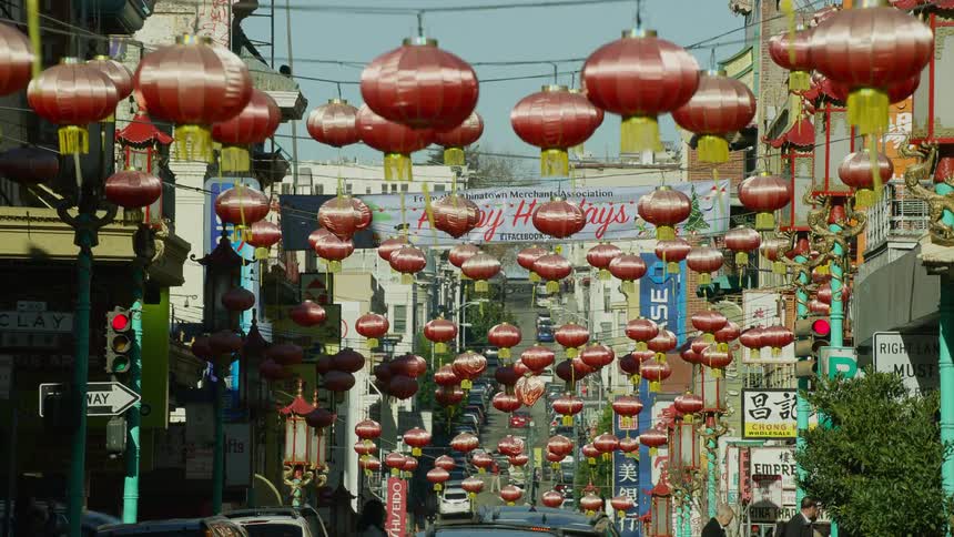 Chinatown during day