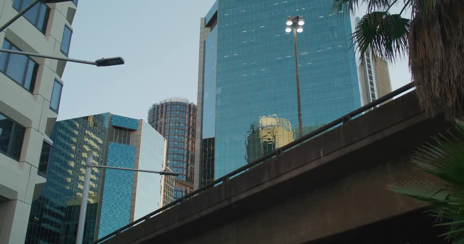 A city skyscraper
