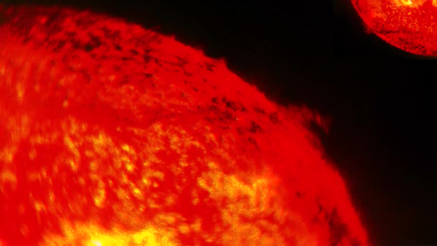 The sun is spinning fast