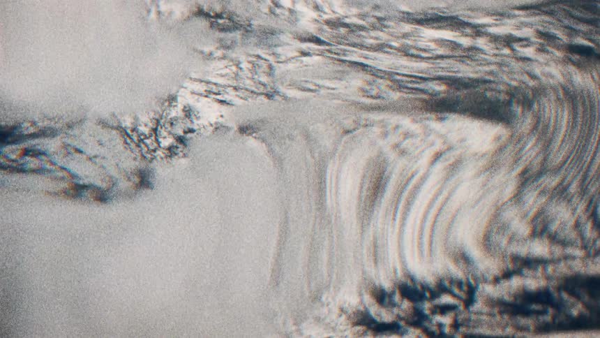 A view of flowing lines
