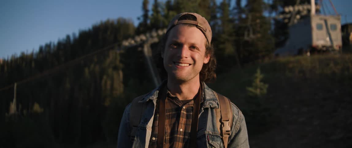A portrait of a man outdoors