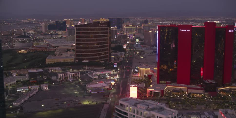 Aerial view of city