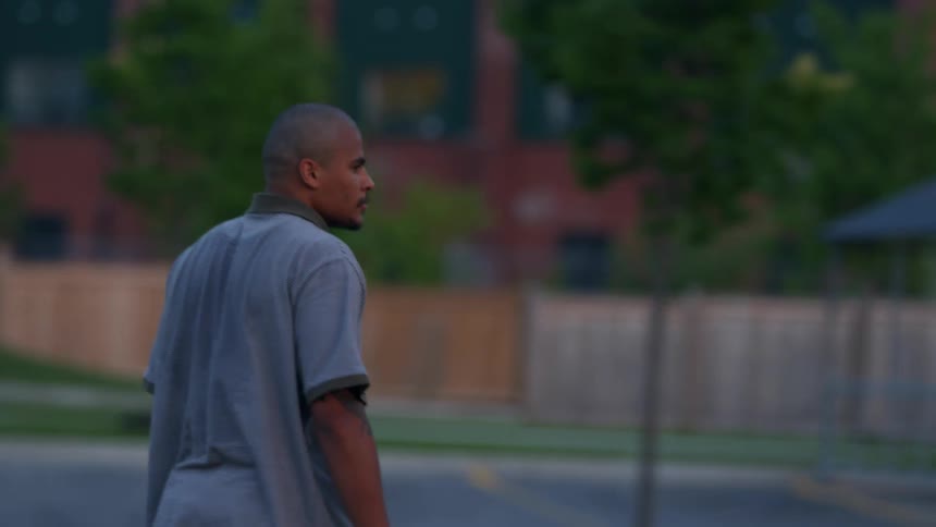 Person skateboarding outdoors