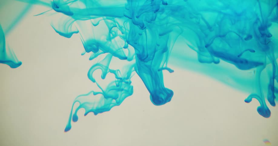 Blue and green liquid colors are displayed