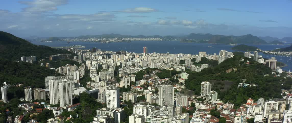 The city is near the coast