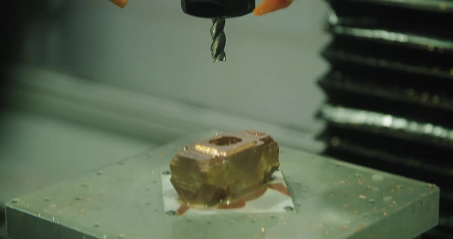 Drill press moving up