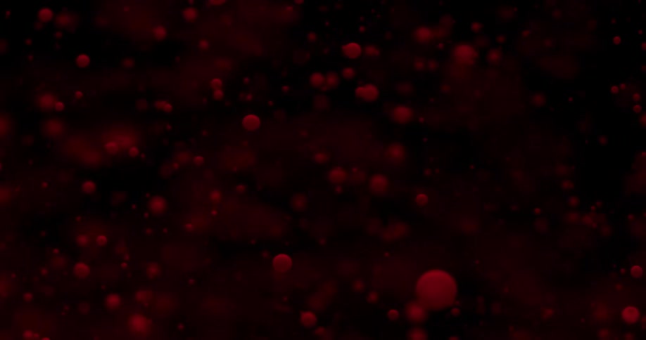 A close up of carbonation bubbles