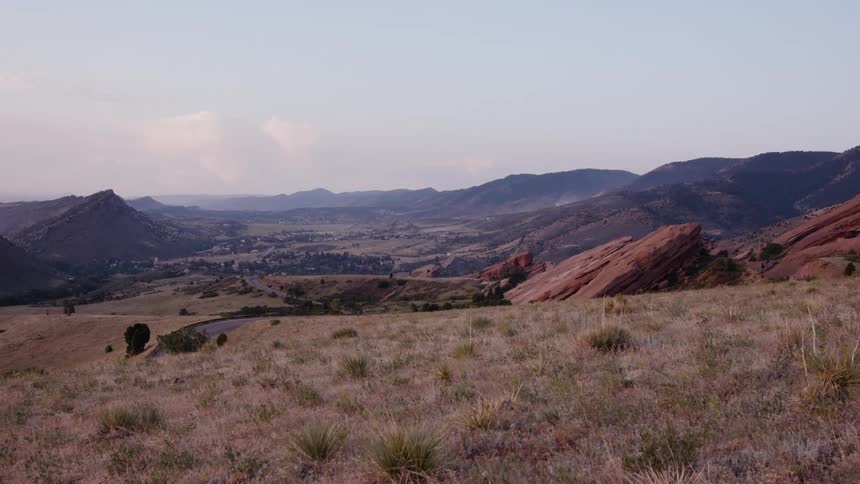 A view of a desert area