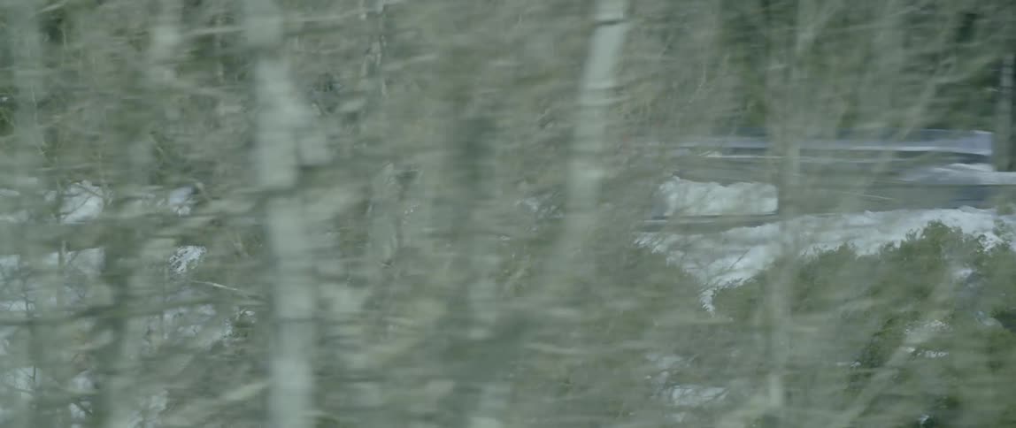 A modern sports car drives down a windy mountain road