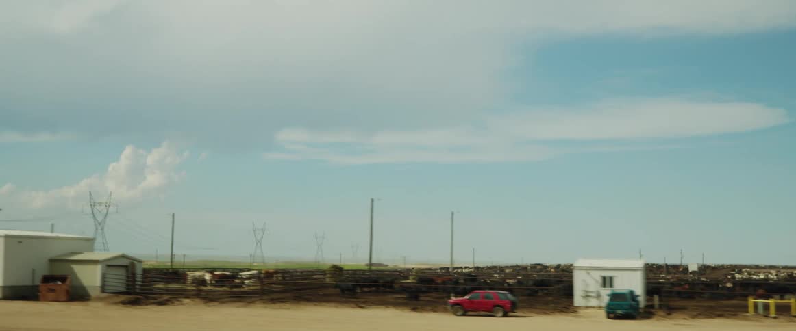 A small air field sits on the field