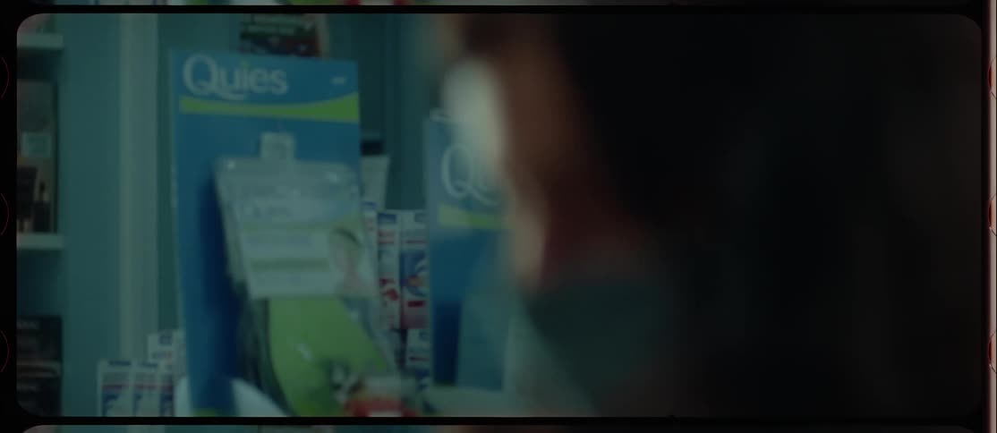A man walking into a store
