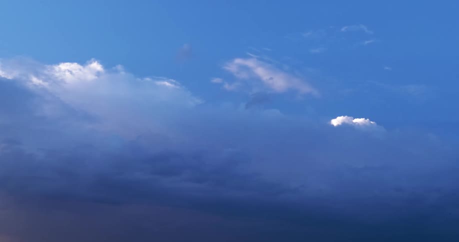 A sky with clouds and sunlight