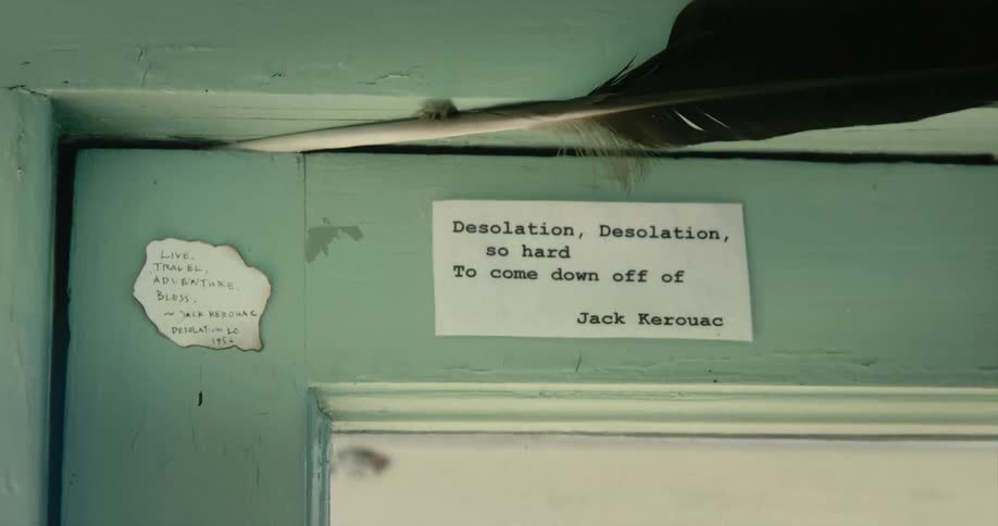 A quote on a building