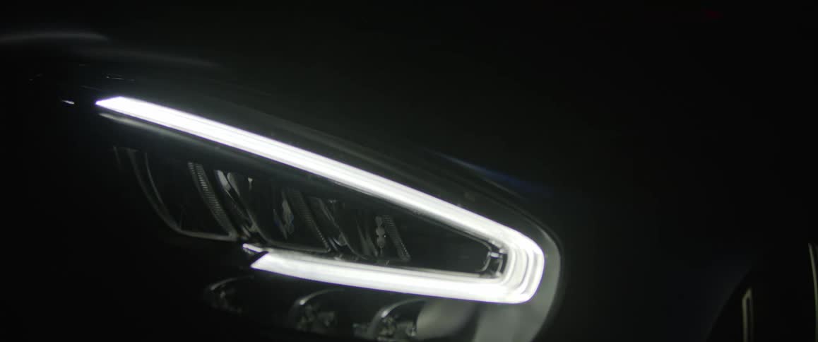 Close up of a bumper on a car