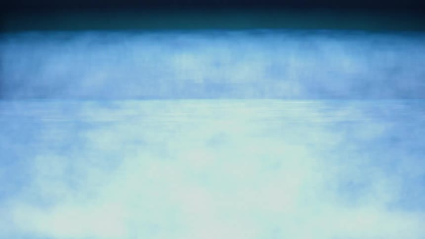 Blue white and black colors that look like water running