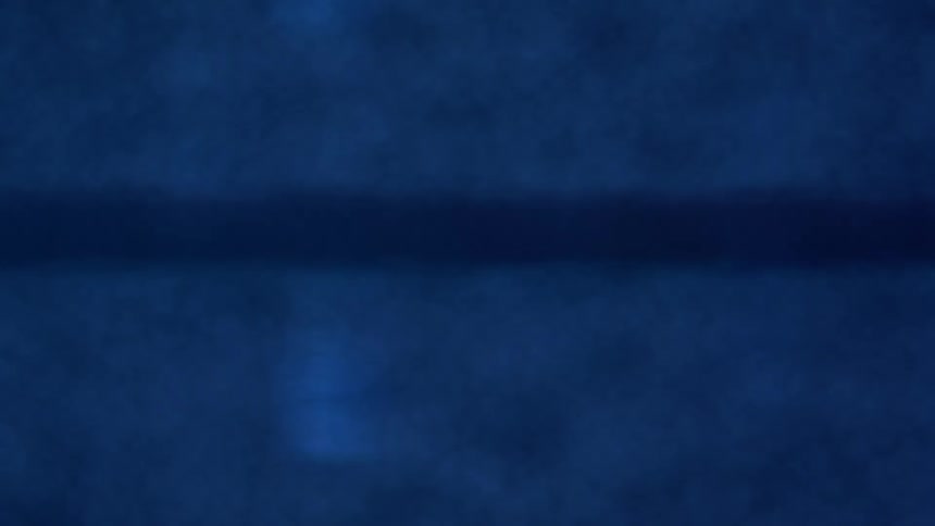 A broken screen with fuzzy lights on it