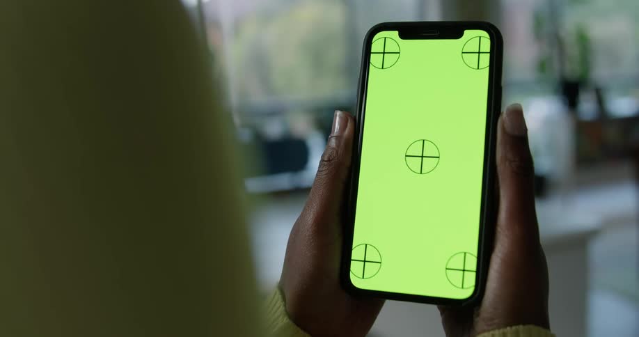 A person is holding a cell phone