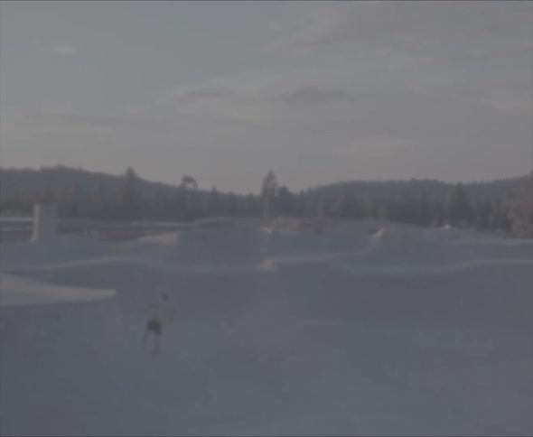 Person snowboarding