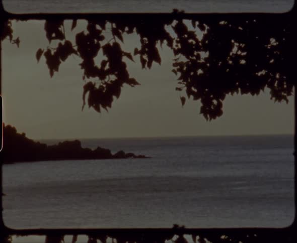 A view of the ocean at the coast